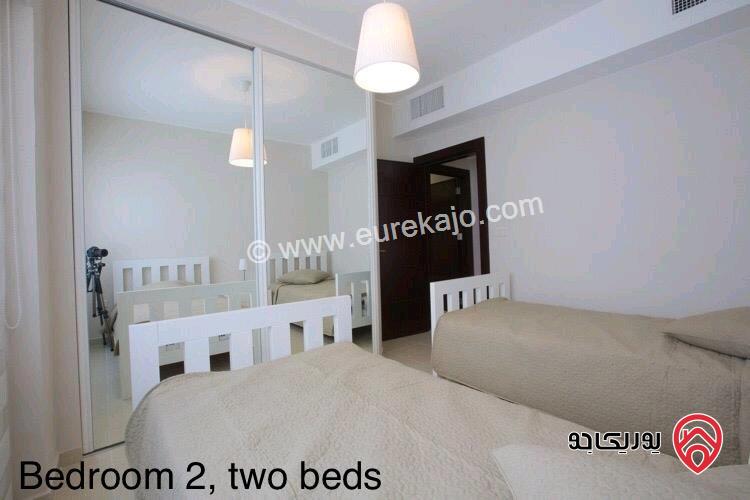 شقة مفروشة للإيجار بالقرب من فندق Amman west مساحة 100م