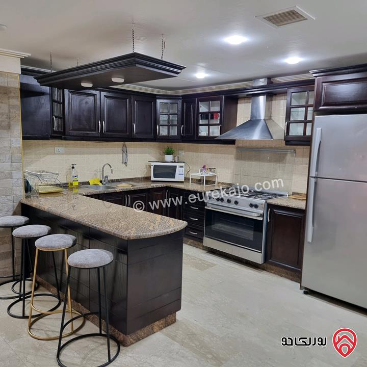 شقة مفروشة مساحة 120م للايجار في عمان - دير غبار 