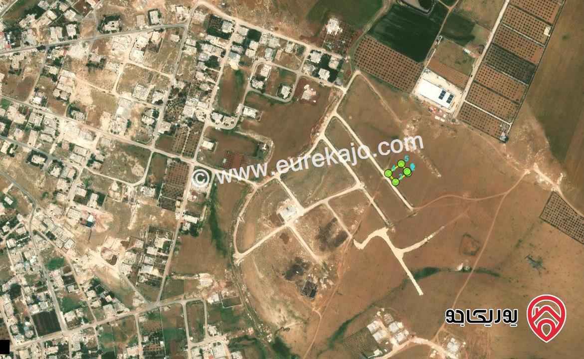 ارض مساحة 777م للبيع من اراضي جنوب عمان اللبن - حنو الرجم