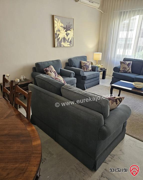 شقة مفروشة طابق أول مساحة 170م للايجار في عمان - عبدون