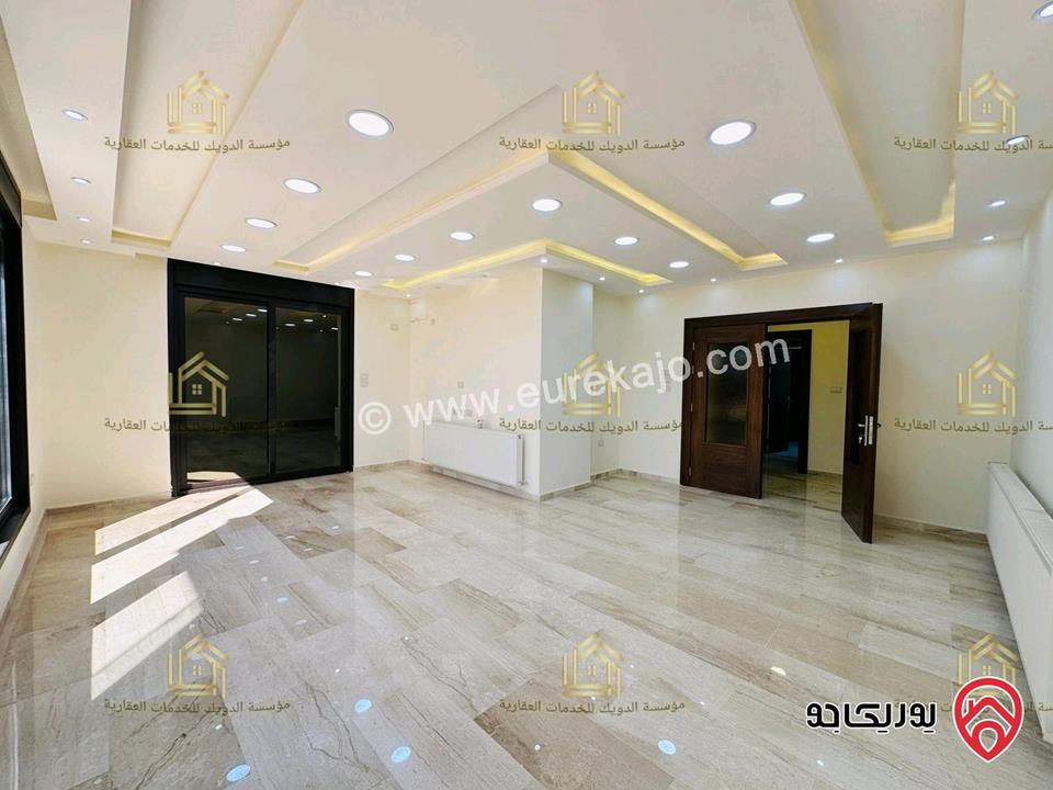 شقة فارغة مساحة 206م طابق أول للايجار لم تسكن في عمان - طريق المطار