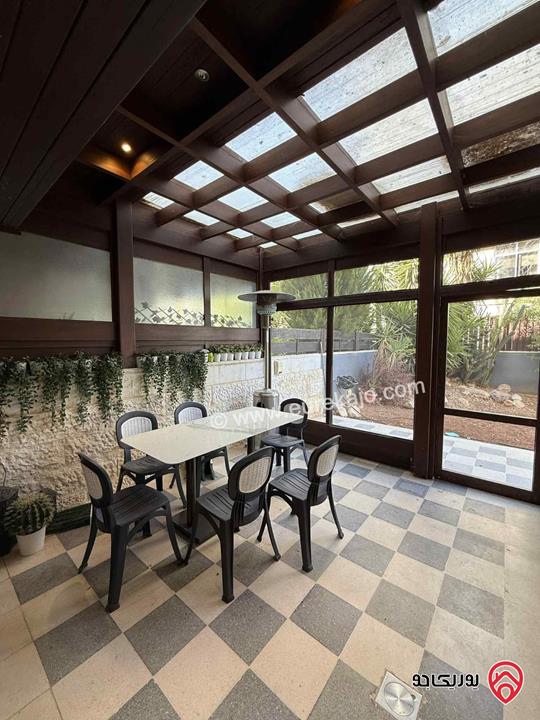 شقة أرضية ضمن كومباوند مساحة 180م مفروشة للبيع في عمان - عبدون - شارع القاهرة