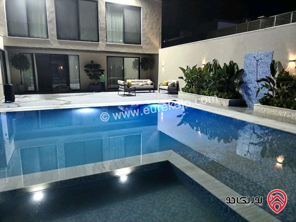 شاليه خيالي مساحة البناء 200م على أرض 1 دونم للبيع في البحر الميت - الرامة