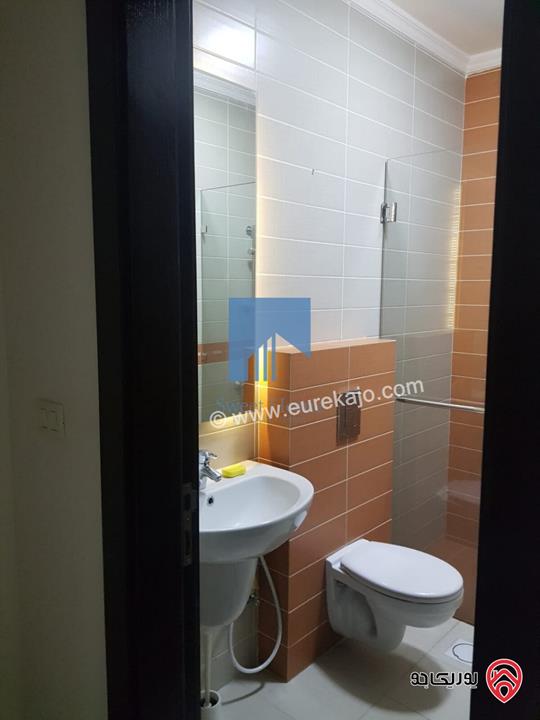 شقة أرضية مفروشة فاخرة للبيع في جبل عمان - مقابل رئاسة الوزراء وقرب فندق عمان ويست 100م مع ترسات 110م بسعر مغري