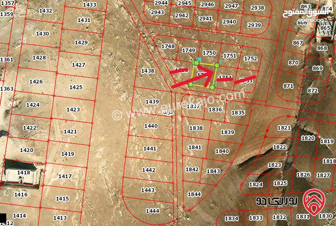 ارض مساحة 320م للبيع من اراضي شرق عمان قريبة من طريق الحزام الدائري منطقة سكنية جديدة واصلها الخدمات بسعر لقطة
