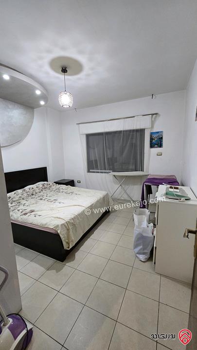 شقة مفروشة مساحة 100م طابق ثاني للايجار في عمان - دير غبار 