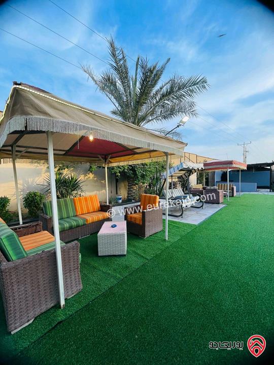 مزرعة للايجار اليومي في الروضة - البحر الميت 