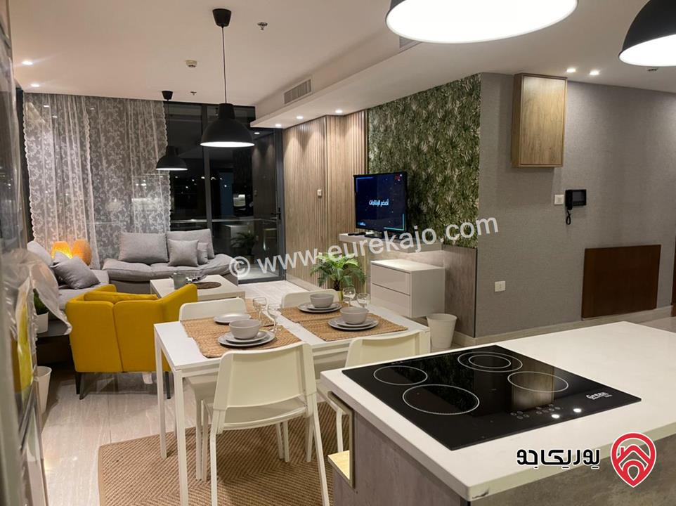 شقة فاخرة مساحة 120م للايجار مفروشة في عمان - عبدون