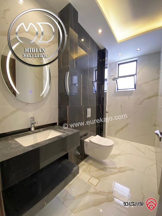 شقق أرضية جديدة للبيع في عمان - خلدا مساحات 140م & 145م مع تراسات و حدائق تشطيبات ديكورات سوبر ديلوكس بسعر مميز