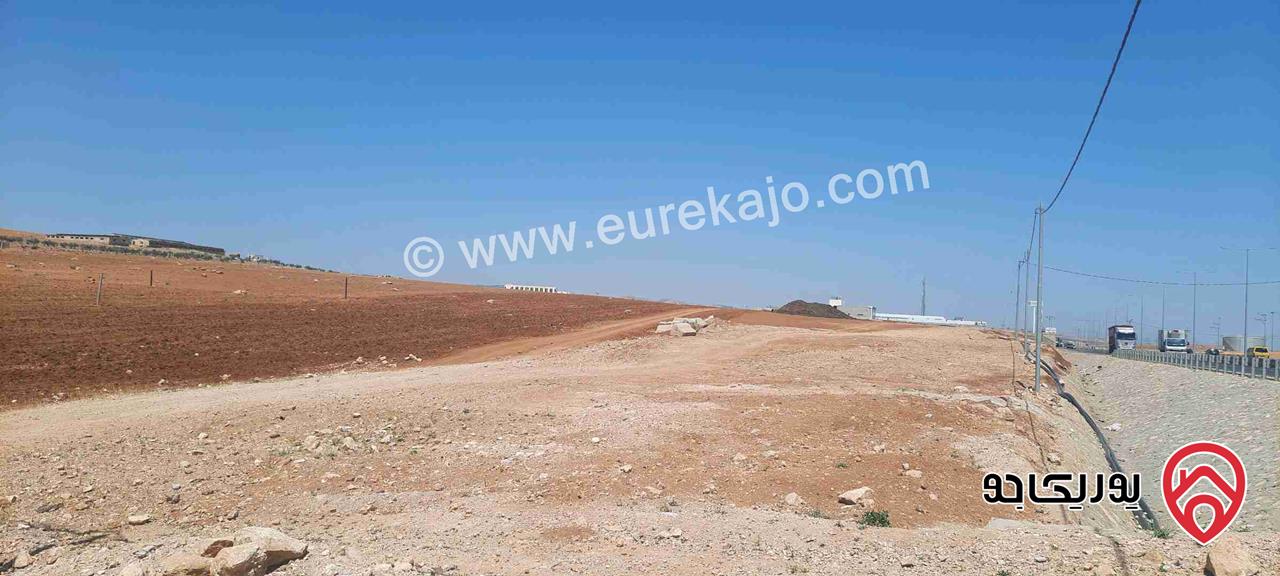 ارض مساحة 10 دونم و 750م للبيع في اربد - النعيمة قرب جسر النعيمة 
