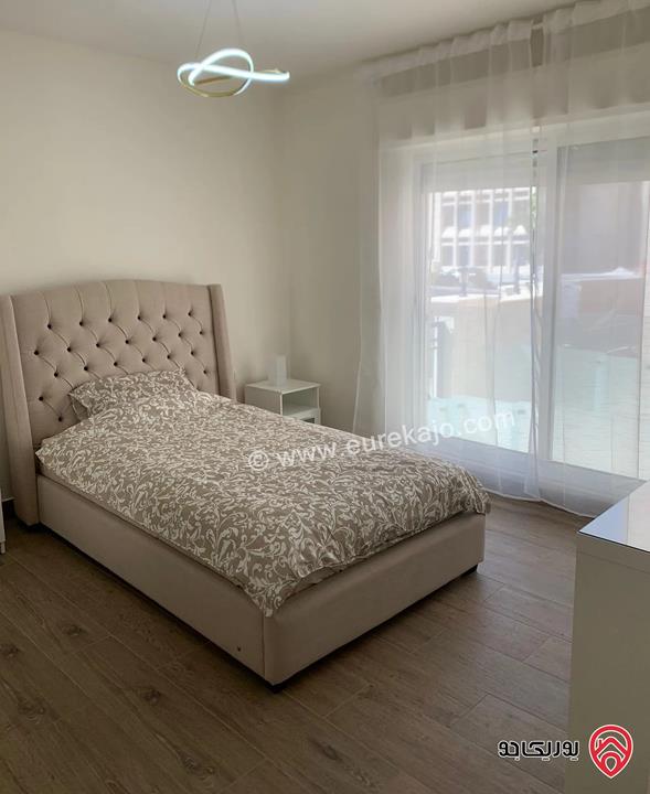 شقة مفروشة طابق أول مساحة 150م للايجار في عمان - الدوار الرابع 