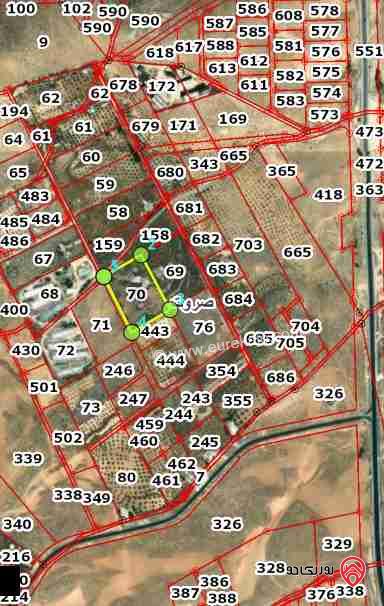مزرعة مساحة الأرض 10 دونم و 471م والبناء 120م للبيع في الزرقاء - منطقة صروت تبعد عن شفا بدران 13 كيلو