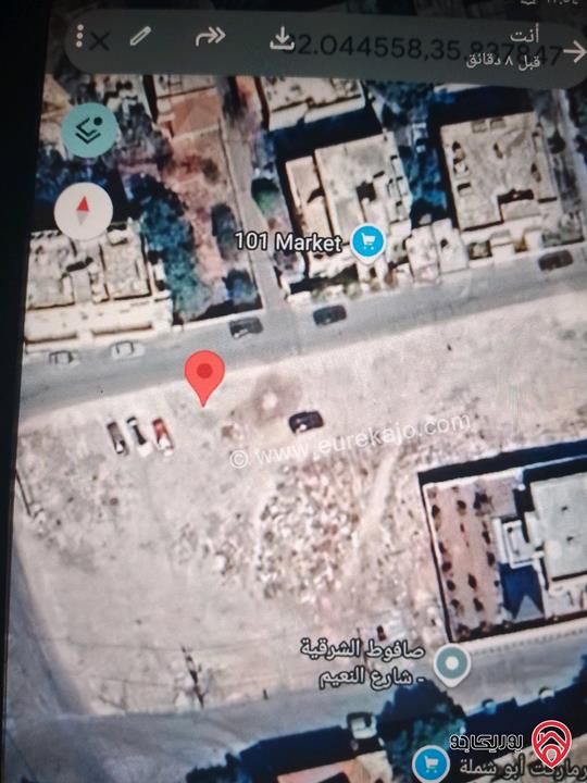 قطعة أرض مساحة 500م للبيع في عمان - صافوط