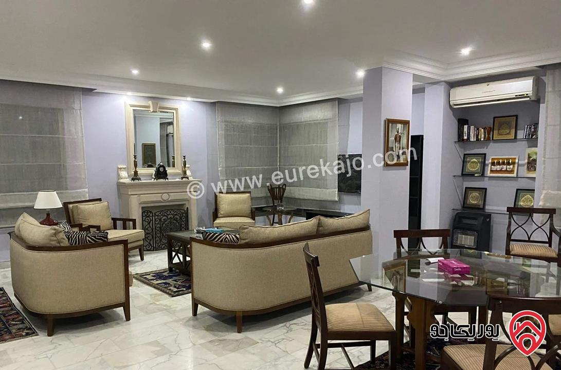 شقة طابق اول مساحة 190م مفروشة للايجار في عمان - عبدون 