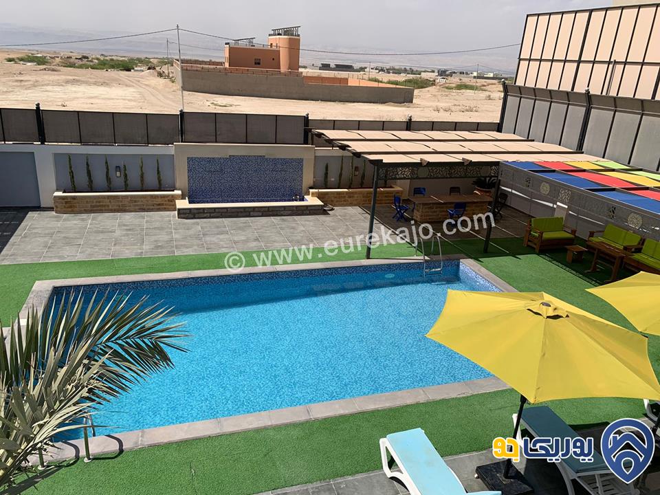 جولة ثلاثية الابعاد - شاليه Rawan Farm للايجار اليومي في البحر الميت 