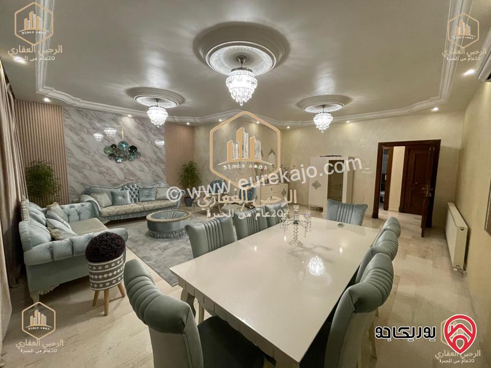 شقة طابق ثالث مع رووف سوبر ديلوكس مساحة 450م للايجار في عمان - خلدا