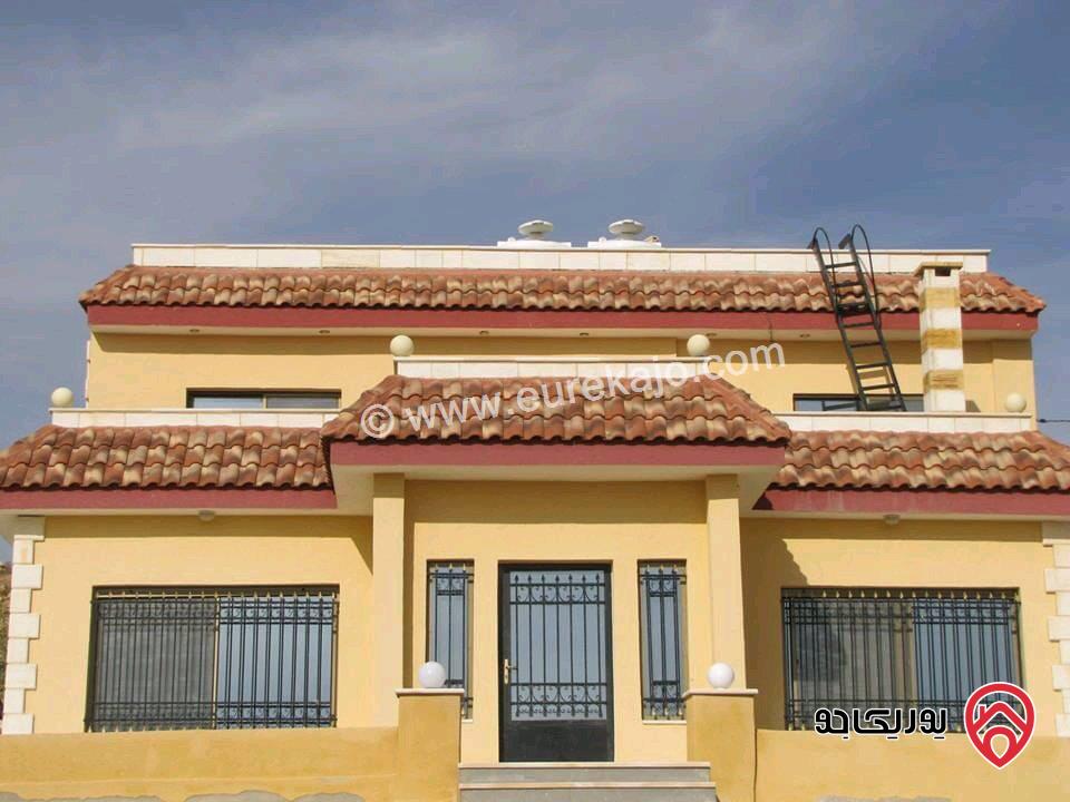 مزرعة مساحة الأرض 4 دونم و 500م والبناء 125م للبيع في جرش - الكتة