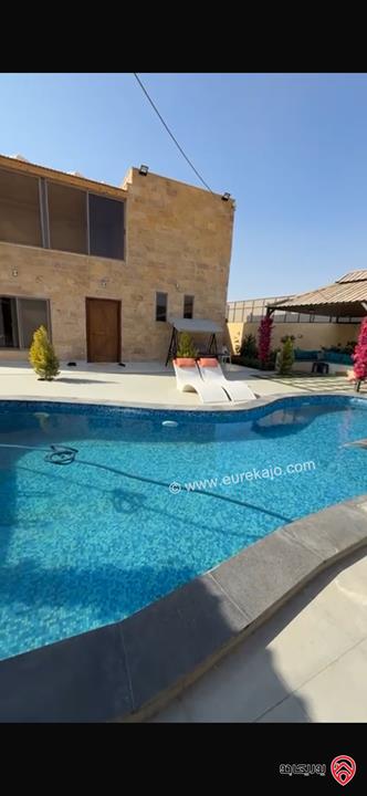 فيلا مفروشة مساحة 200م على أرض 500م للإيجار الشهري او السنوي فقط في عمان - الجيزة