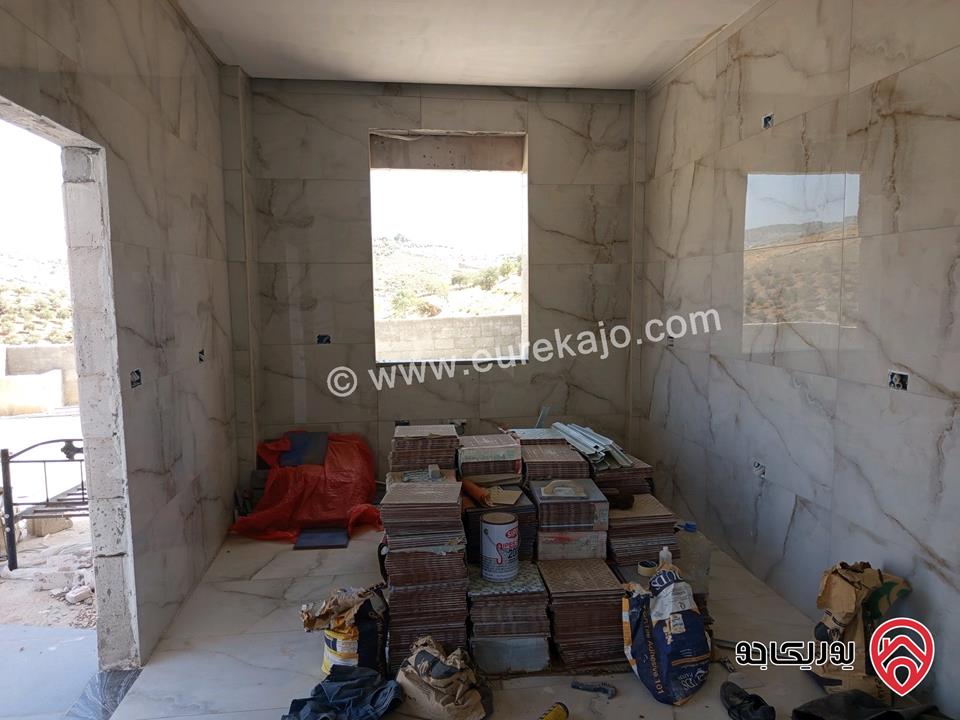 مزرعة تحت الانشاء مساحة الأرض 2 دونم و 283م والبناء 175م للبيع بداعي السفر في السلط - الصبيحي