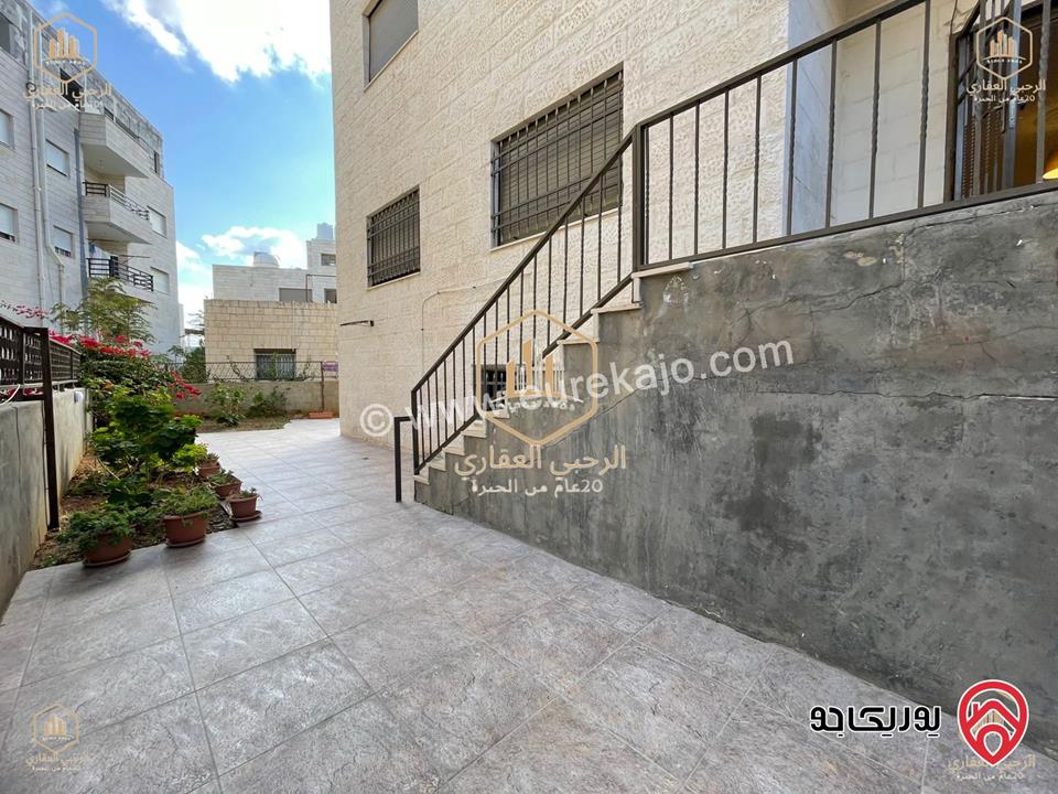 شقة ارضية مساحة 120م مع ترس خارجي 118م للايجار في عمان - السابع 