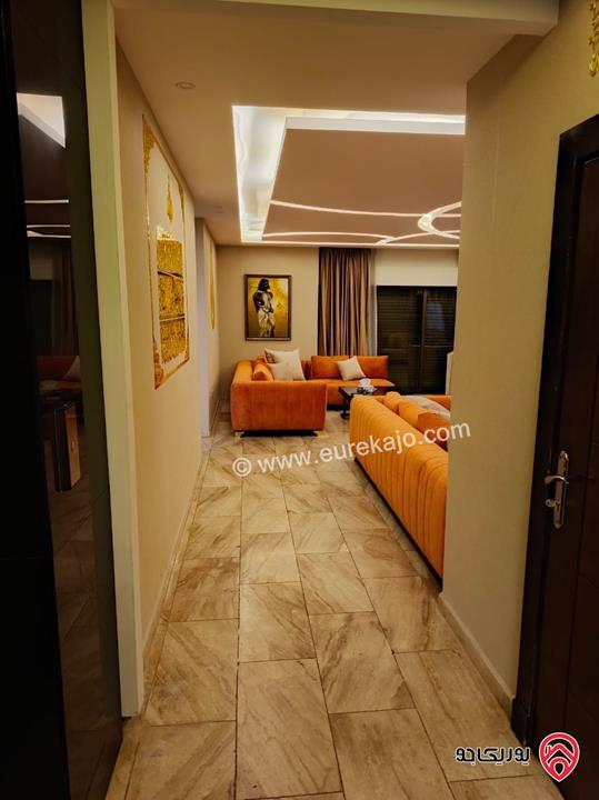 رووف فاخر جدا مفروش مساحة 150م داخلي و 200م خارجي للايجار في عمان - عبدون من المالك مباشرة وللعائلات فقط 