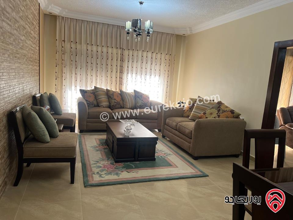 شقة مفروشة بالكامل وجاهزة للسكن الفوري مساحة 196م للبيع في الفحيص 