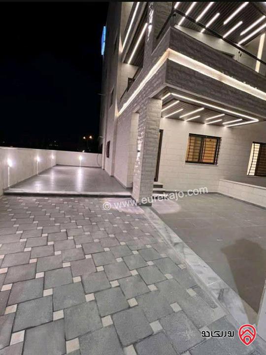 شقة سوبر ديلوكس أرضية مساحة 170م داخلي و 110م خارجي للايجار في عمان - البنيات 