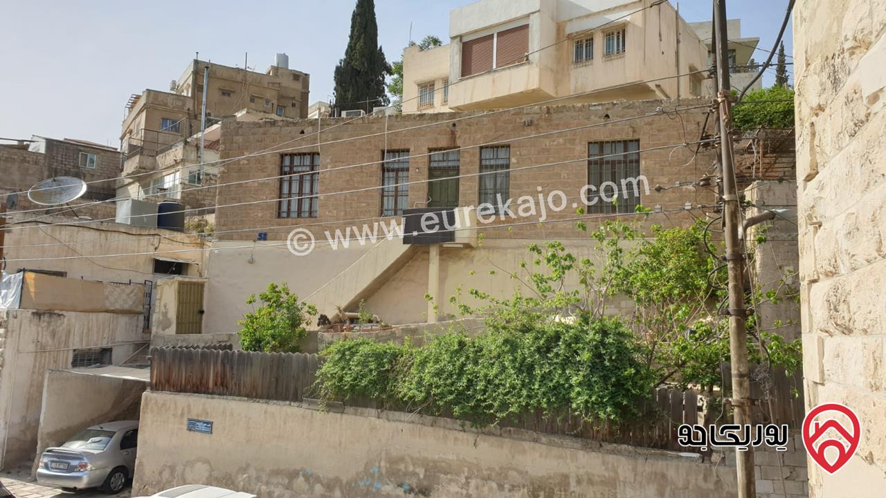 ارض مساحة 622م عليها منازل عدد 3 للبيع في عمان - اللويبدة