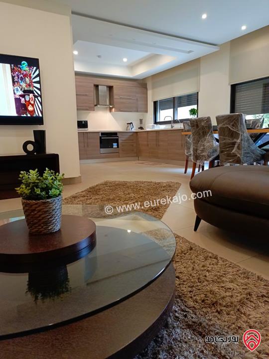 شقة مفروشة مساحة 102م داخلي و 70م خارجي للايجار في عمان - عبدون من المالك مباشرة