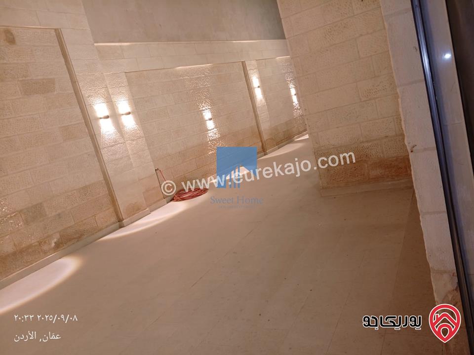 شقة أرضية 210م مع ترسات 170م للبيع في عمان - عرقوب خلدا - قرب خزان ماء (حاووز)