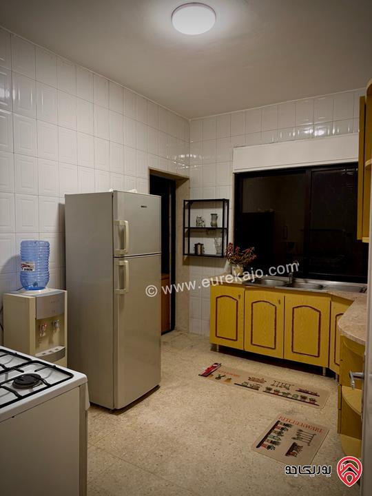 شقة مفروشة طابق ثالث مساحة 110م للايجار في عمان - اللويبدة جديد لم تسكن 