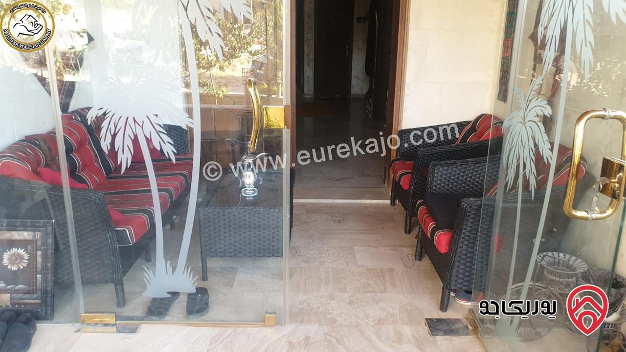 شقة أرضية مميزة للبيع في عمان - الجندويل خلف إدارة السير 186م مع ترس وحديقة 30م بسعر مغري