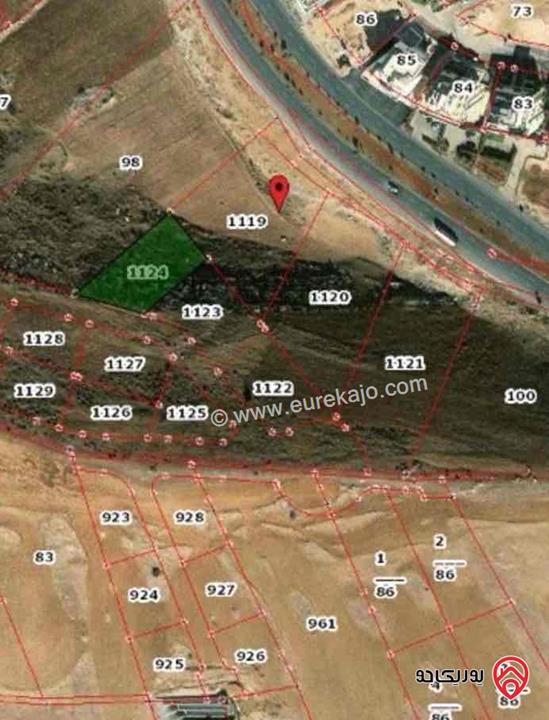 ارض سكني مساحة 1 دونم و 558م للبيع في عمان - كوريدور عبدون حجار النوابلسة