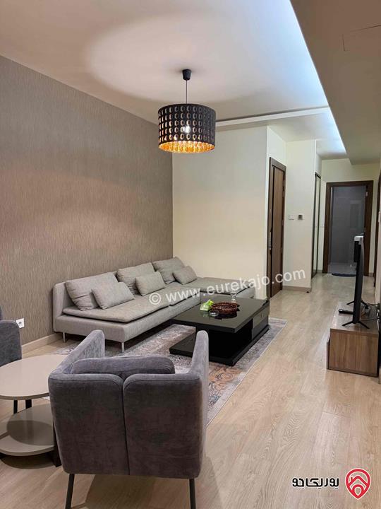 شقة مفروشة سوبر ديلوكس مساحة 110م للايجار مفروشة في عمان - عبدون بالقرب من السفارة الامريكية