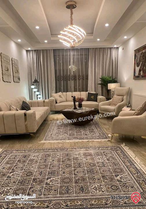 شقة مفروشة طابق رابع مساحة 180م للايجار في عمان -  مرج الحمام