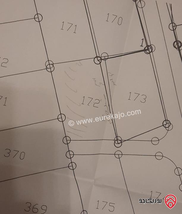 قطعة أرض مميزة مساحة 705م للبيع في عمان - منطقة صويلح