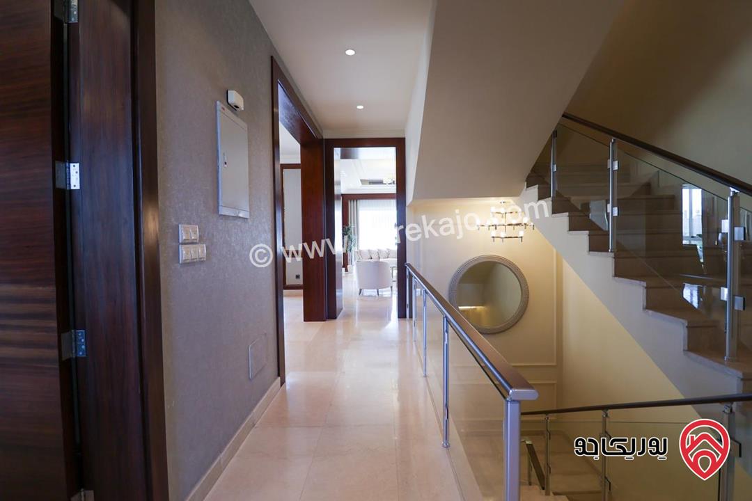 فيلا فاخرة مساحة 500م على ارض 700م للبيع في عمان - اجمل مناطق دابوق