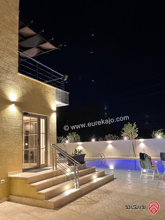 مزرعة مساحة 1300م وبناء 187م للبيع في السويمة - البحر الميت