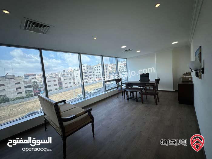 مكتب مفروش مساحة 235م للايجار أو للبيع في عمان - الصويفية