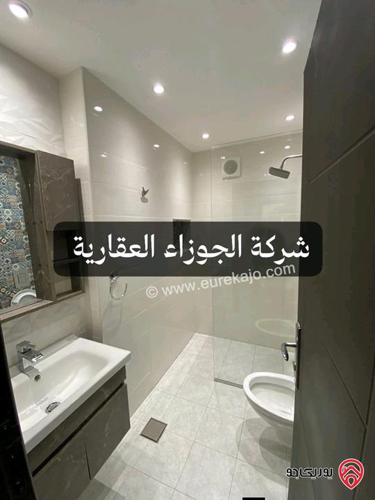 شقة فارغة شبه أرضية مساحة 90م للايجار في عمان - الذراع مجددة بالكامل 