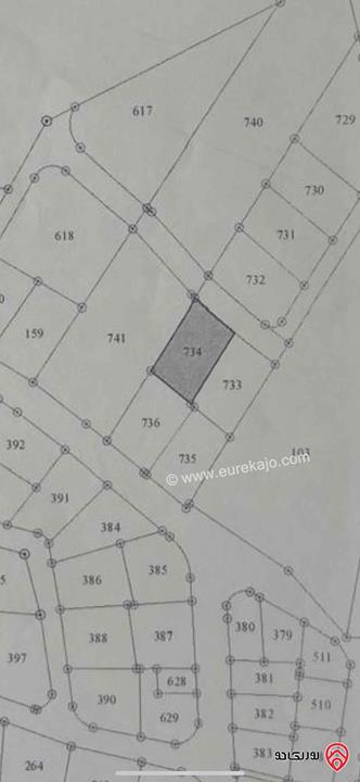 قطعة ارض مساحة 984م للبيع في صافوط