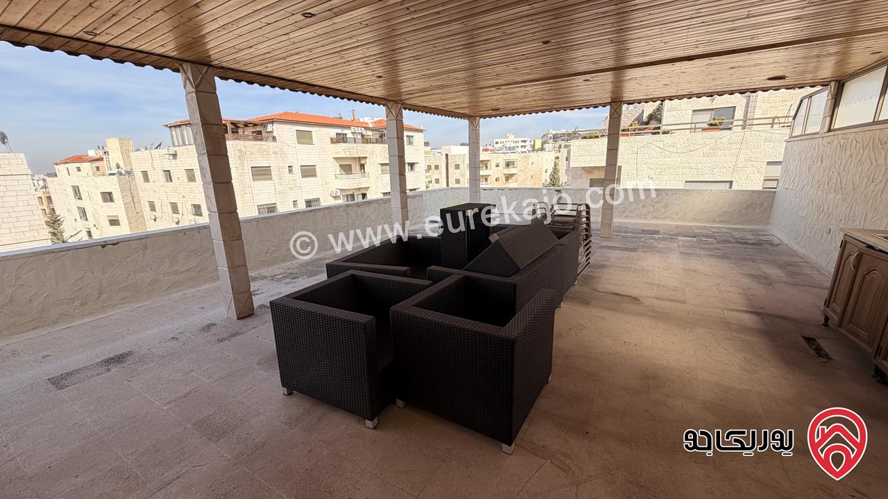 شقة مفروشة فاخرة مساحة 253م للبيع في عمان – الصويفية