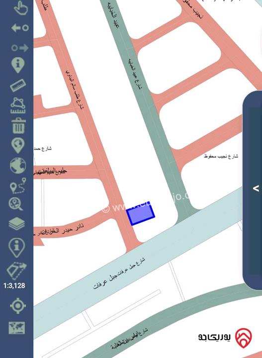 قطعة ارض مساحة 400م للبيع في عمان - الياسمين 