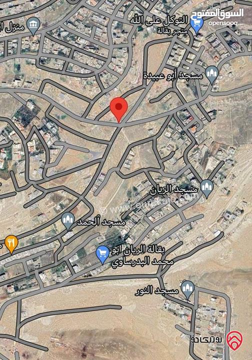 قطعة أرض مساحة 353م للبيع في ماركا تابعة لأراضي الزرقاء عطل الرصيفة حوض المسفر 