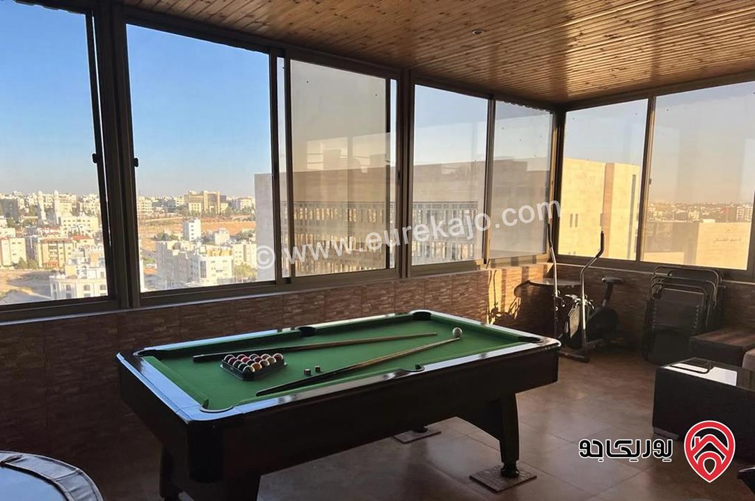 رووف مساحة 150م مفروش للايجار في عمان - دير غبار السهل 