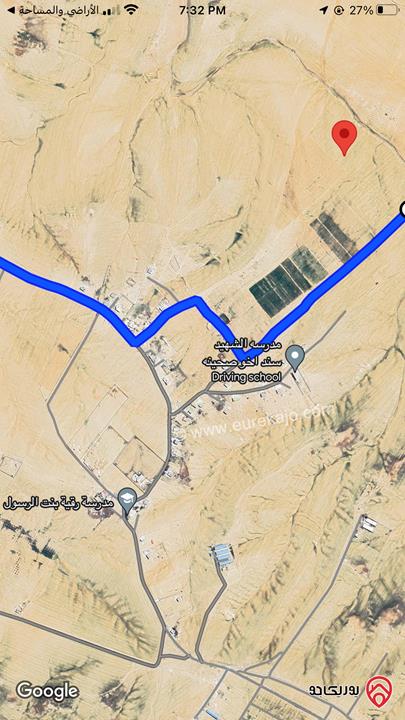 ارض مساحة 10 دونم للبيع من أراضي جنوب عمان - المسيطبة