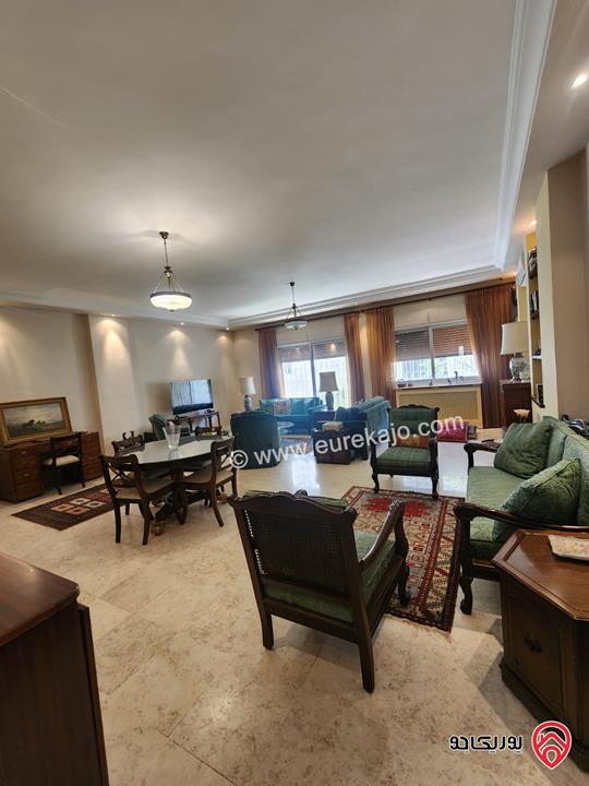 شقة طابق أول مساحة 150م مفروشة للايجار في عمان - عبدون 