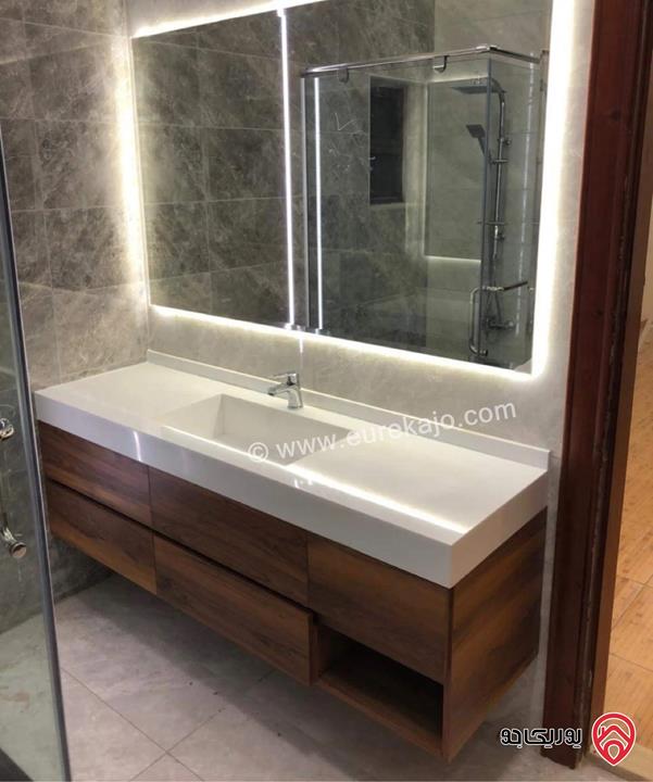 شقة أرضية مساحة 300م للايجار مفروشة في عمان - ام اذينة