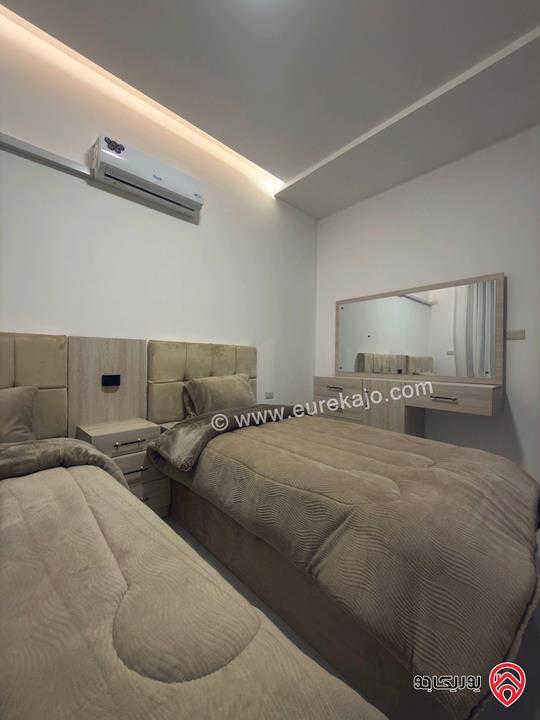 شقة مفروشة ديلوكس طابق ثالث مساحة 150م للايجار في عمان - ام السماق 