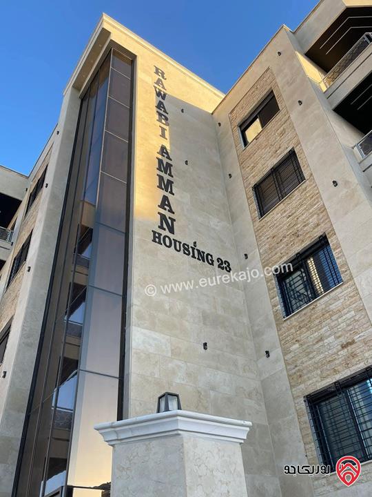 شقة طابق ثالث مساحة 189م مع روف 189م للبيع في عمان - ضاحية الحاج حسن